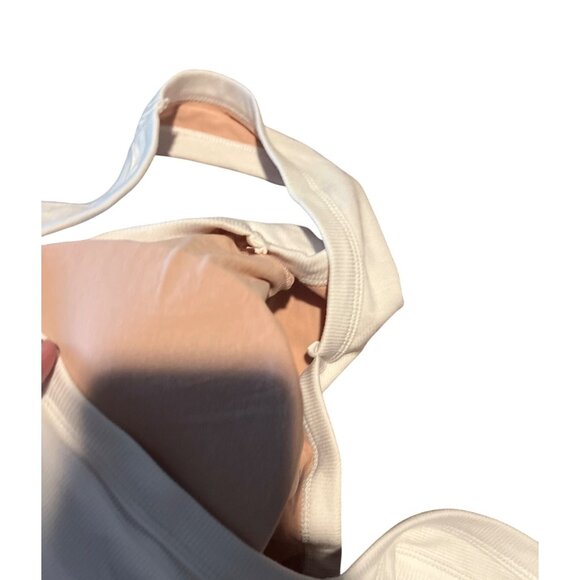 OGL White NWT Slinky Square Open-Back Brami Tank Top xl - Picture 8 of 9